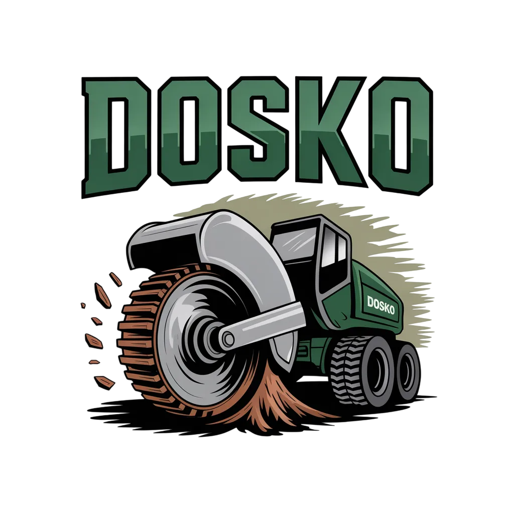 Dosko stump grinder logo